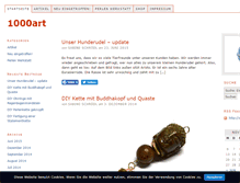 Tablet Screenshot of 1000art.de